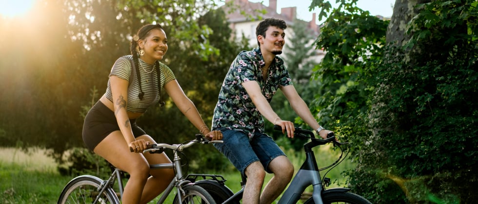 Doing a bike tour is a cheap date idea.