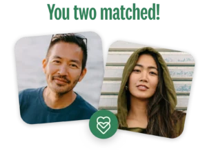 Example of a match between a korean woman and a korean man